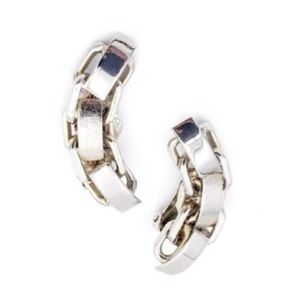 Vintage ear climber clip on earrings